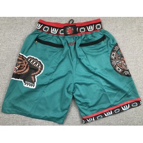 NBA Memphis Grizzlies Homme Shorts à poche Vert Swingman